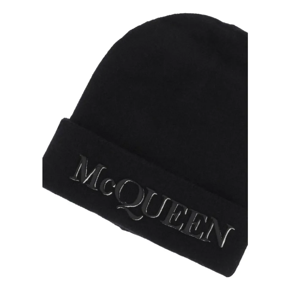Embroidered Logo Beanie Hat