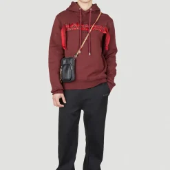 Embroidered Logo Hooded Sweatshirt