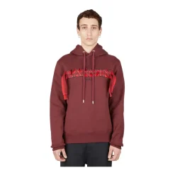 Embroidered Logo Hooded Sweatshirt