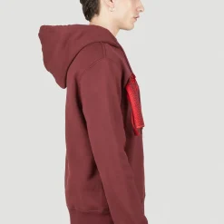Embroidered Logo Hooded Sweatshirt