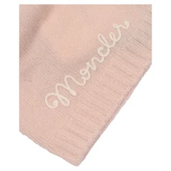 Embroidered Logo Wool and Cashmere Beanie