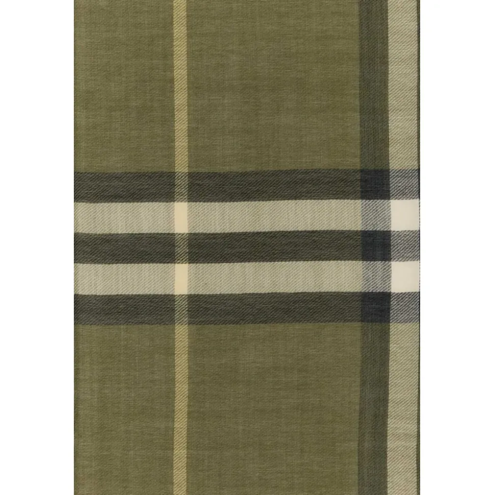 Embroidered Wool Scarf