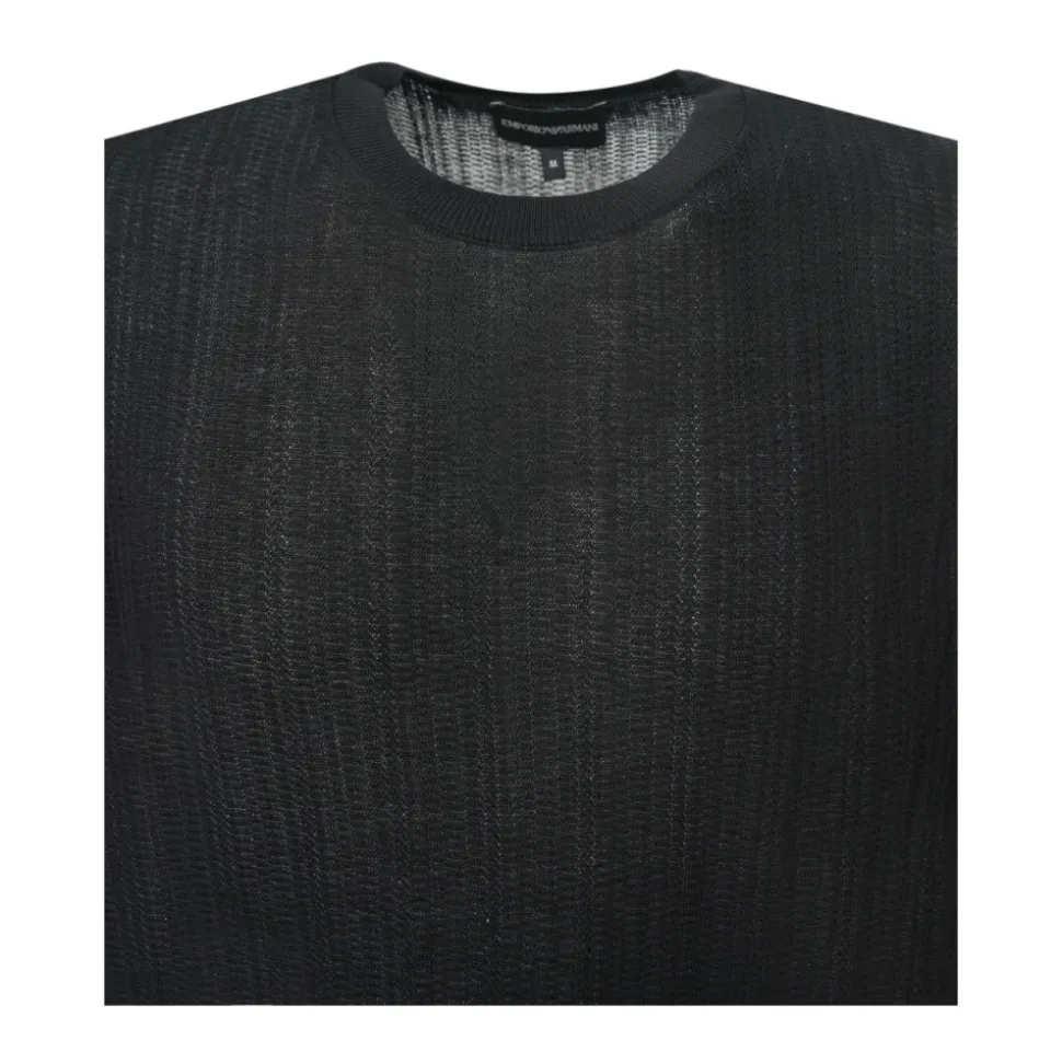 Emporio Armani Sweaters Black