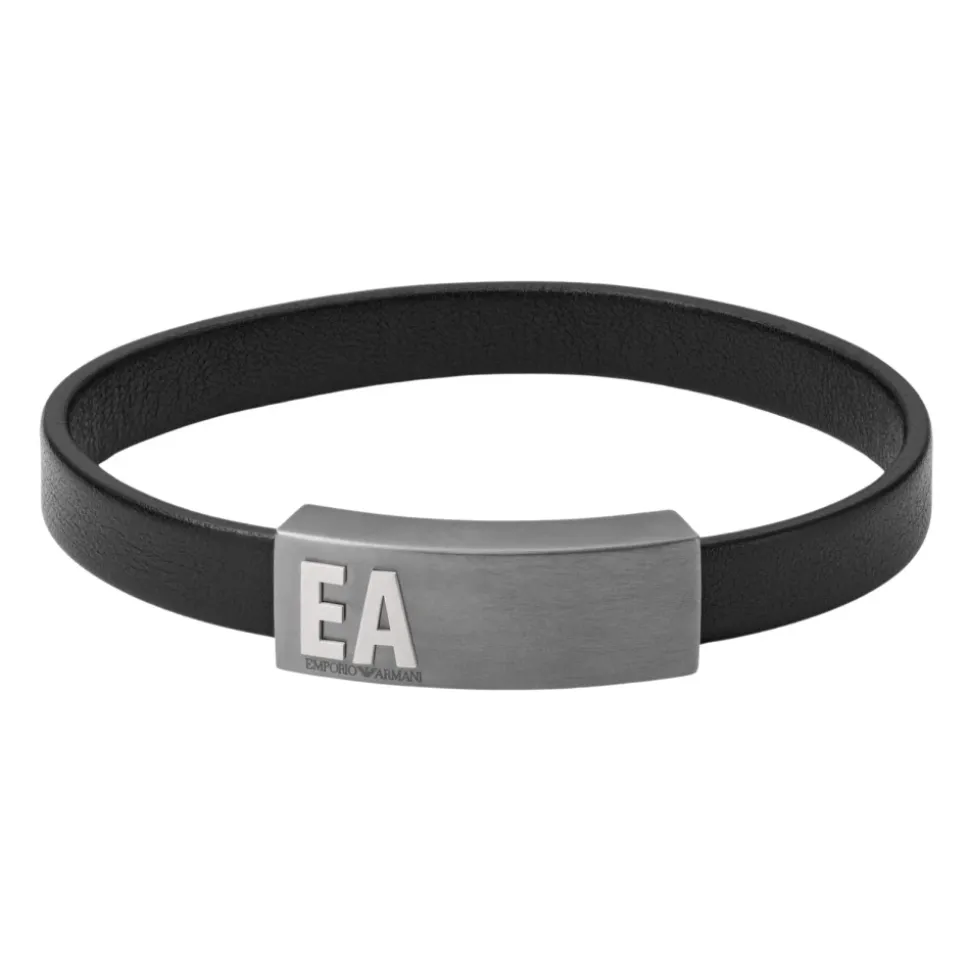 Essential Black Leather Bracelet