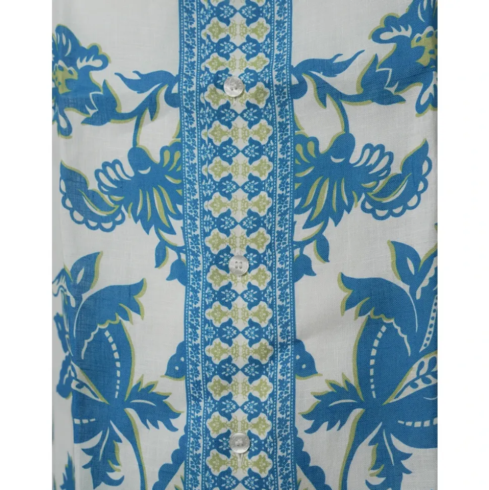Etro Shirts Clear Blue
