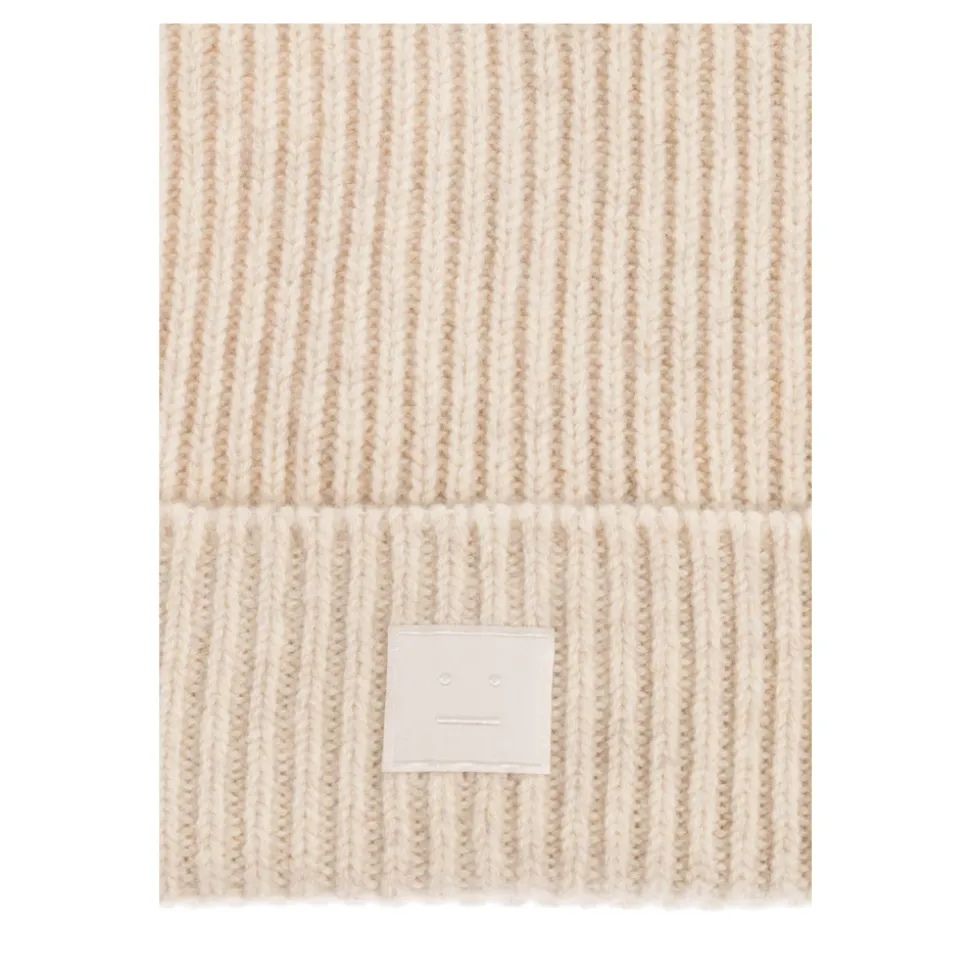 Face Logo Square Beanie