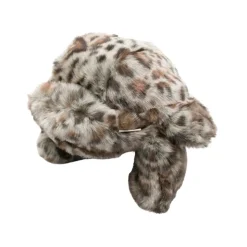 Faux-fur Ear Flaps Hat