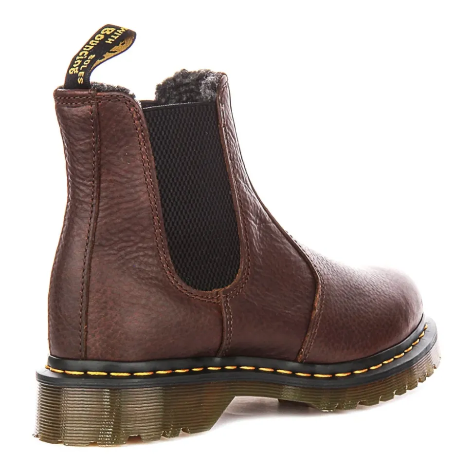 2976 Faux Fur Lined Chelsea Boot