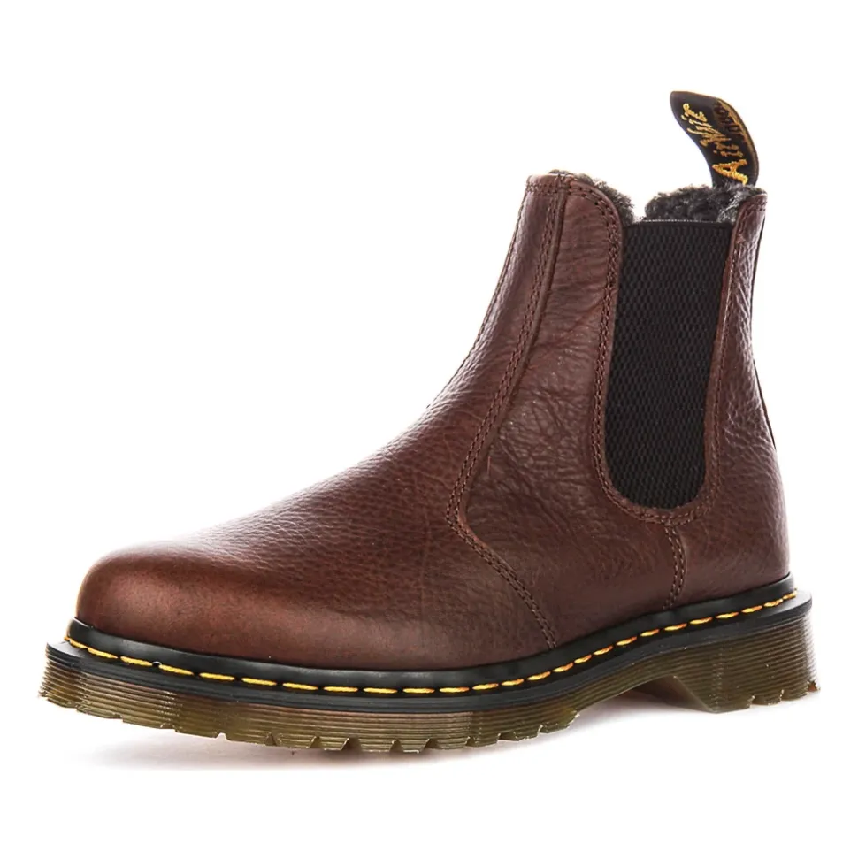 2976 Faux Fur Lined Chelsea Boot