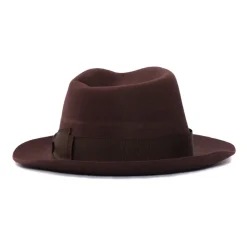 Fedora Feltro Rasato Tesa Piccola