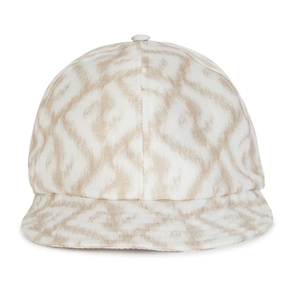 FF Logo-Print Silk Baseball Cap