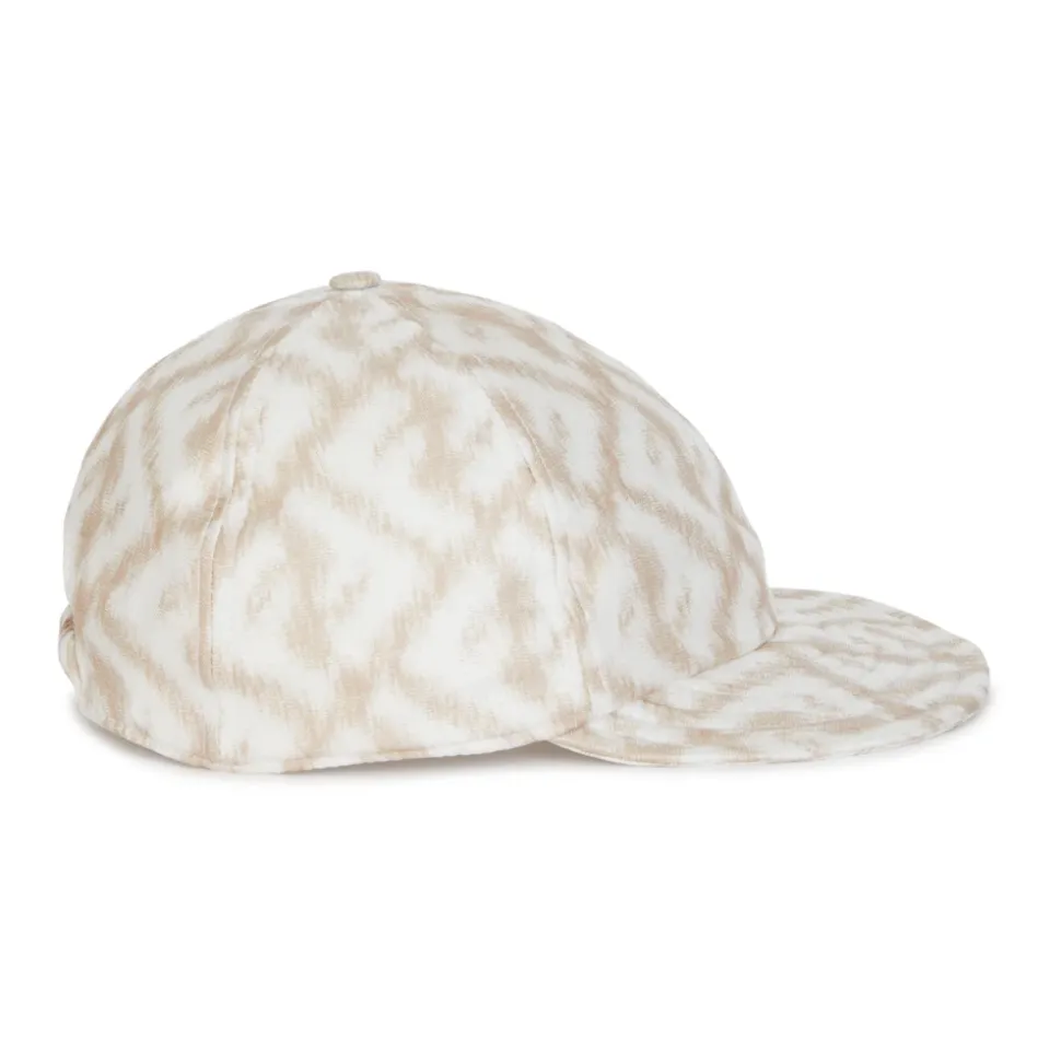 FF Logo-Print Silk Baseball Cap