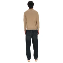 Fine-gauge Round-neck Knit