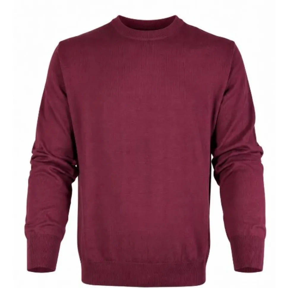 Fine Knit Crew Neck Sweater