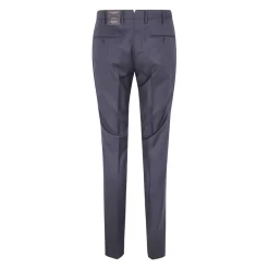 Flat-Front Wool Dress Pants