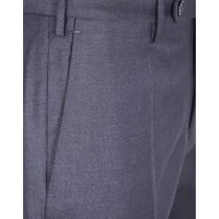 Flat-Front Wool Dress Pants