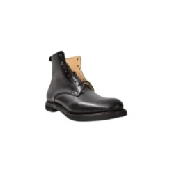 Flat Leather Ankle Boots