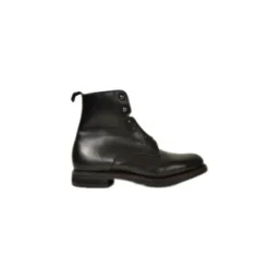Flat Leather Ankle Boots
