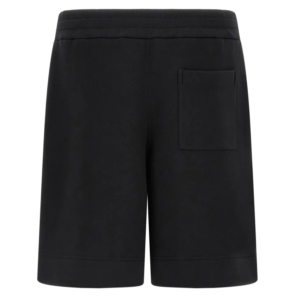 Fleece Cotton Bermuda Shorts