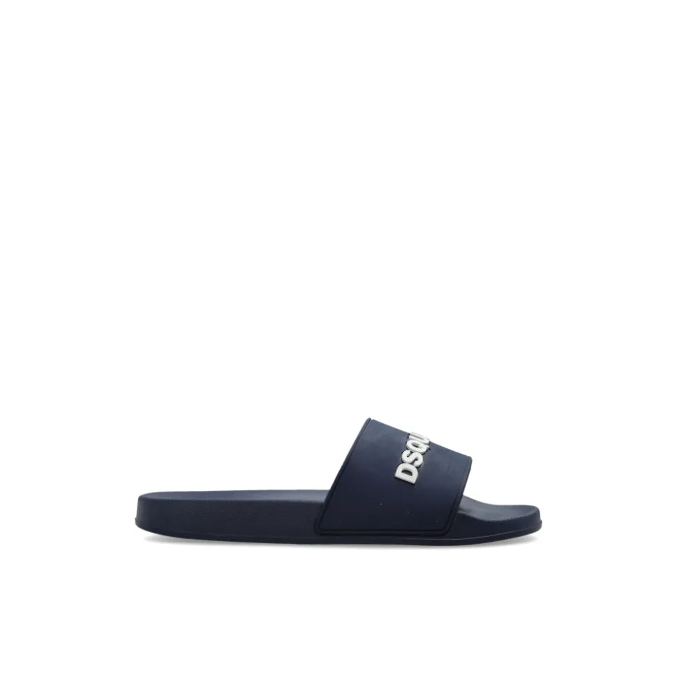 Flip-flops with logo