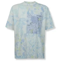 Floral-print Crew-neck T-shirt