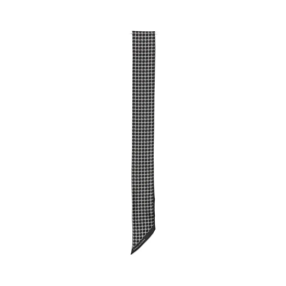 Foulard Geometric-Print Scarf
