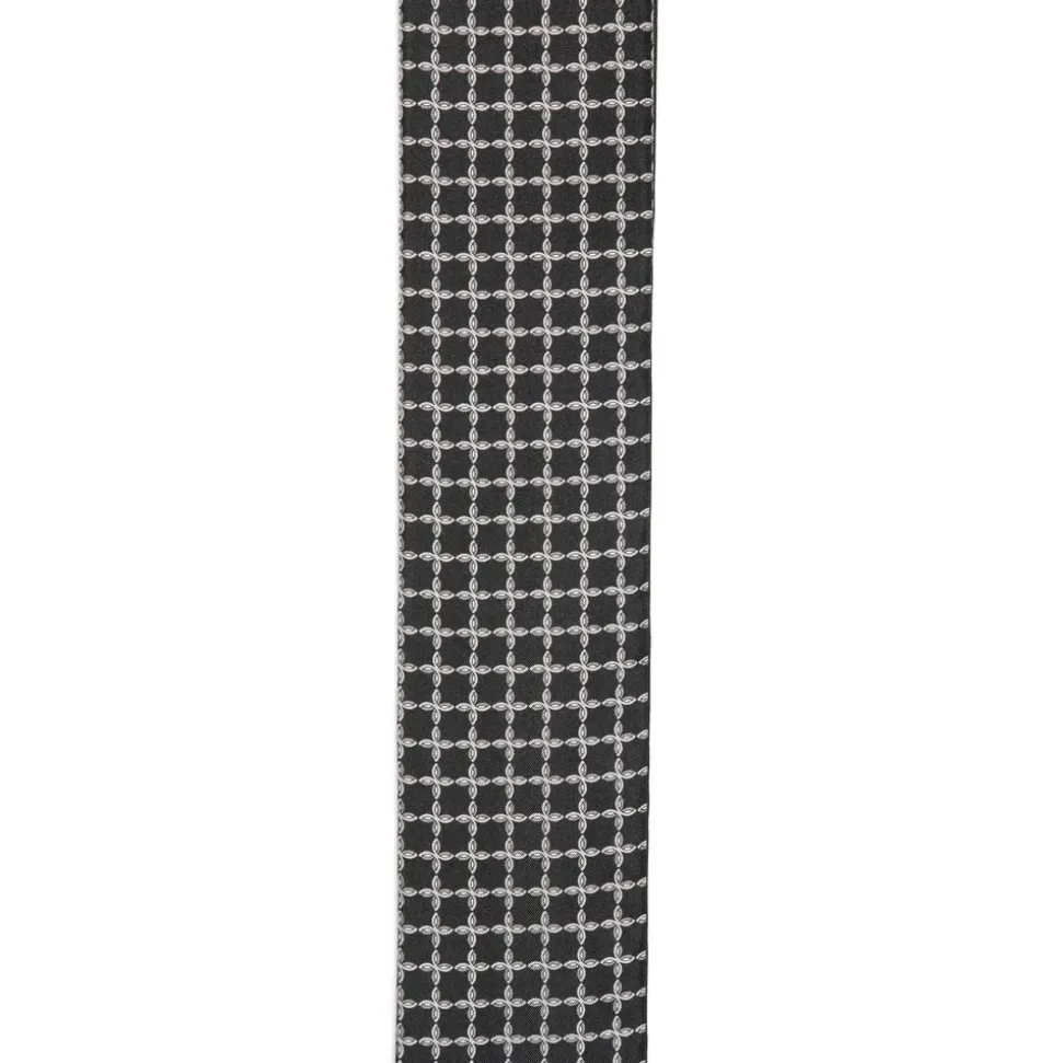 Foulard Geometric-Print Scarf