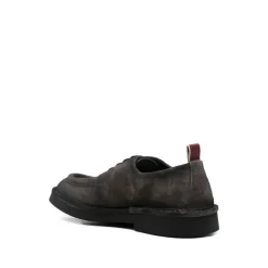 Fox Suede Lace-Up Shoes