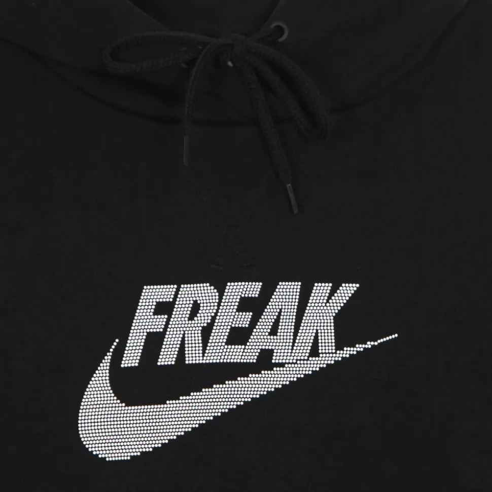 Freak Lightweight Hooded Sweatshirt Black/White