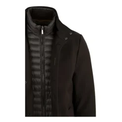 Front Zip and Button Closure Removable Hood