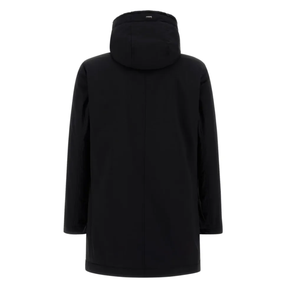 Fur-lined Parka with Hood