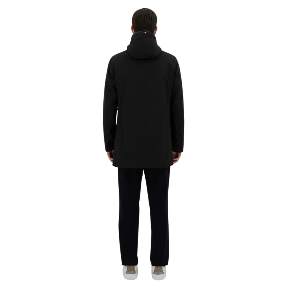 Fur-lined Parka with Hood