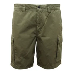 Gabardine Cargo Shorts