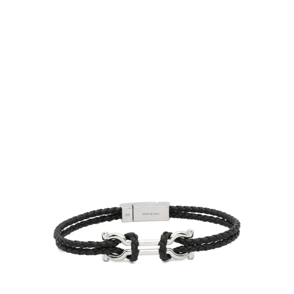 Gancini Plaque Bracelet