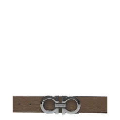 Gancini Reversible Leather Belt
