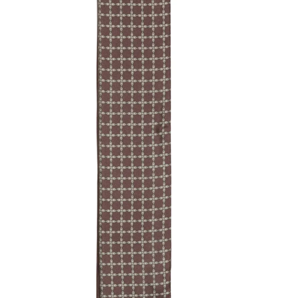 Geometric-print Scarf