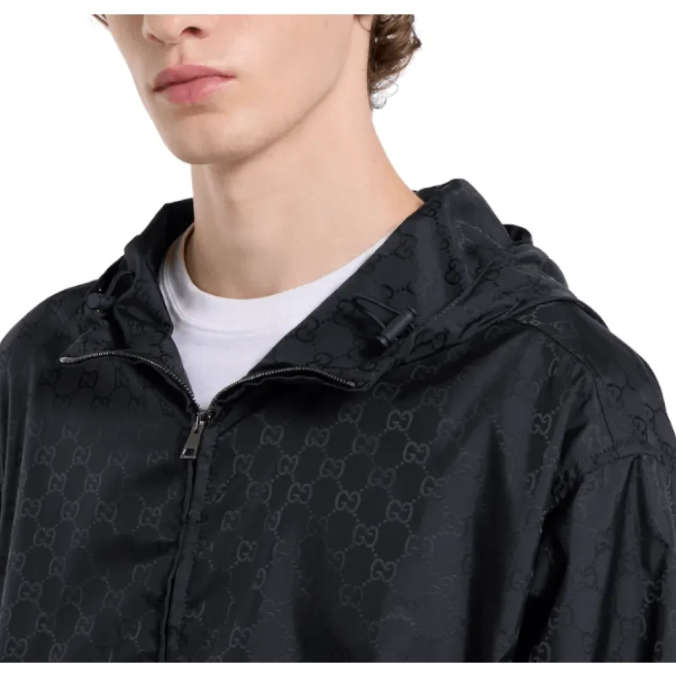 GG Nylon Zip Jacket