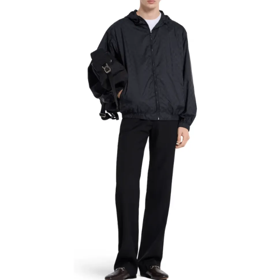 GG Nylon Zip Jacket