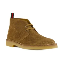 GG Suede Ankle Boot