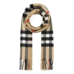 Giant Check Cashmere Scarf