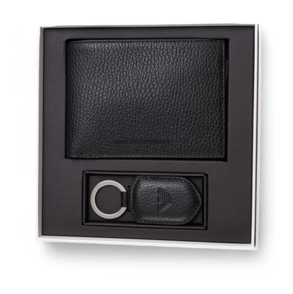 Gift Box with Wallet and Keyring