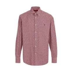 Gingham Check Poplin Shirt
