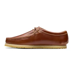 Godney Lace Brown Leather Moccasin