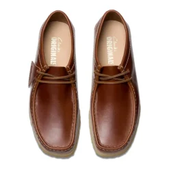 Godney Lace Brown Leather Moccasin