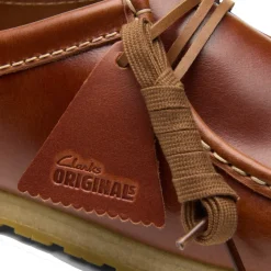 Godney Lace Brown Leather Moccasin