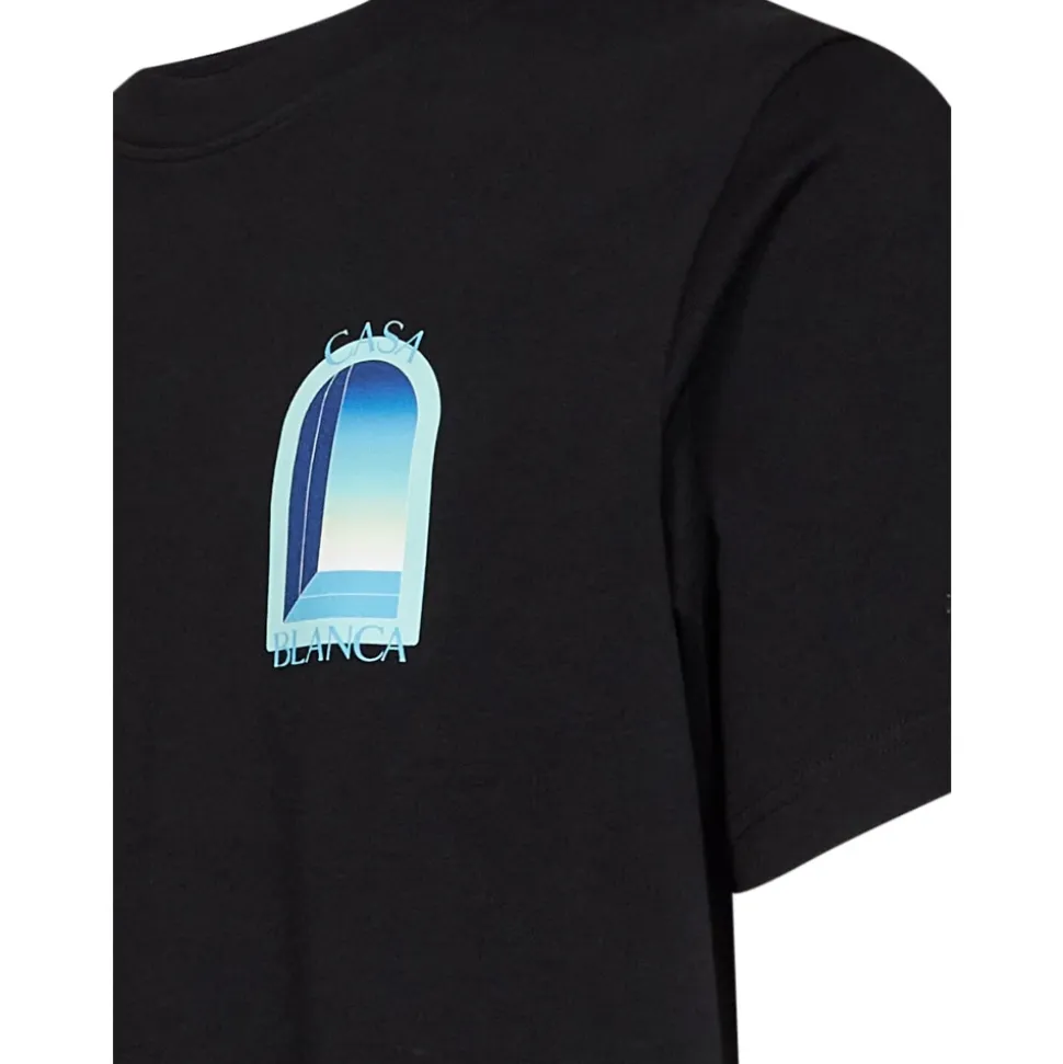 Gradient L'Arche Graphic T-Shirt