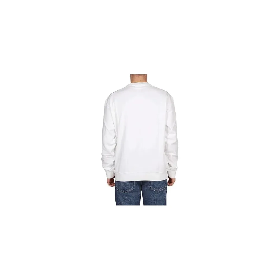 Graphic Print Urban Sweatshirt White