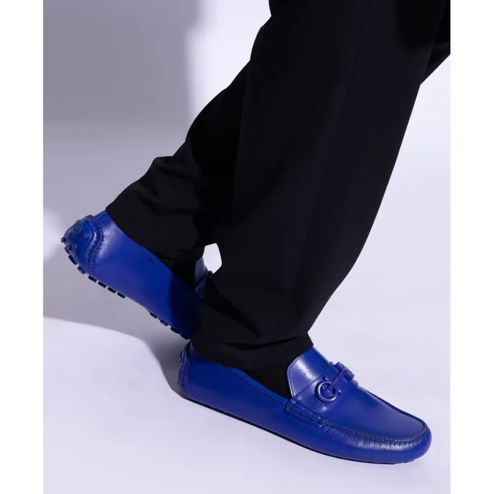 Grazioso Gancini Logo Loafers