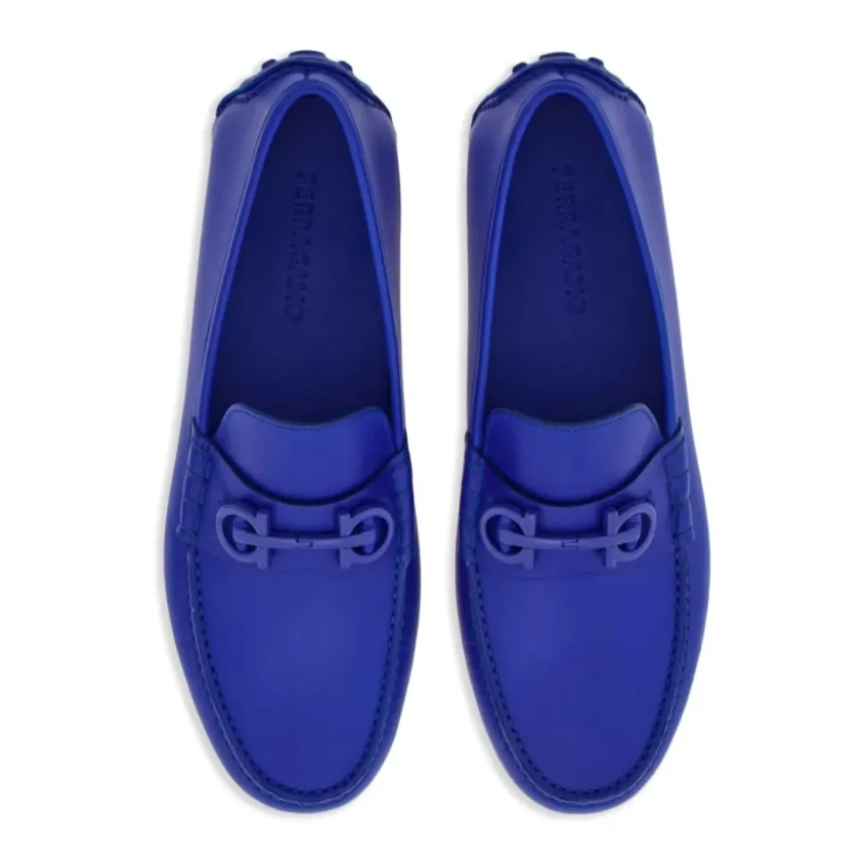 Grazioso Gancini Logo Loafers