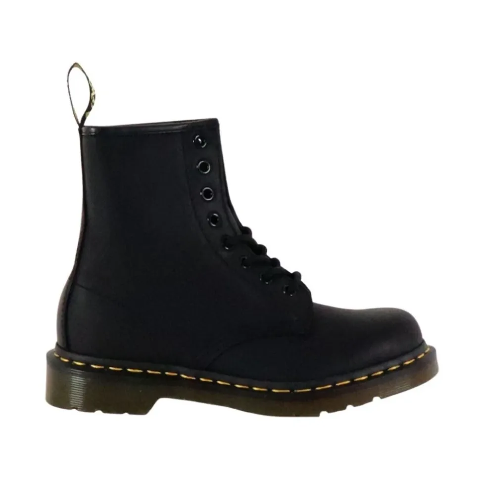 1460 Greasy Ankle Boots